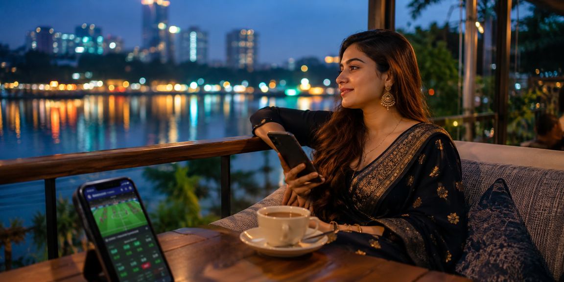 ঢাকায় একজন বাংলাদেশি ব্যবহারকারী মোবাইলে 1110 প্ল্যাটফর্মে লেনদেন করছেন